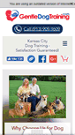 Mobile Screenshot of gentledogtraining.com